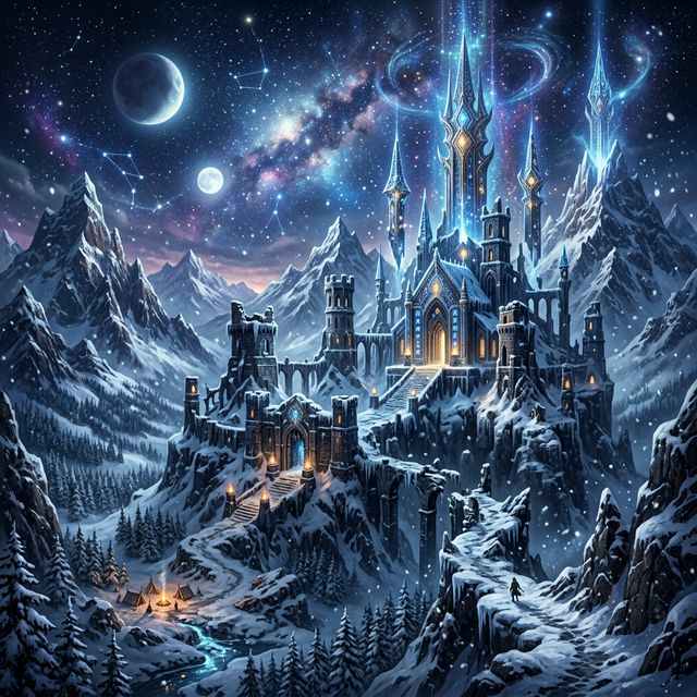 Stargazing Range Landscape